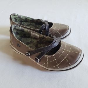 MERRELL Toddler/Little Girls Brown Zodiac Mary Jane Shoes